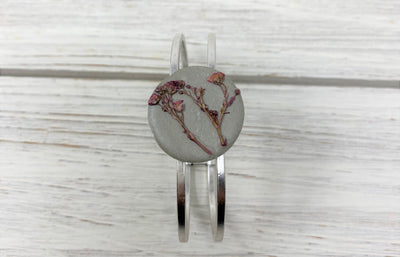 Vintage Concrete Flower Bracelet- V