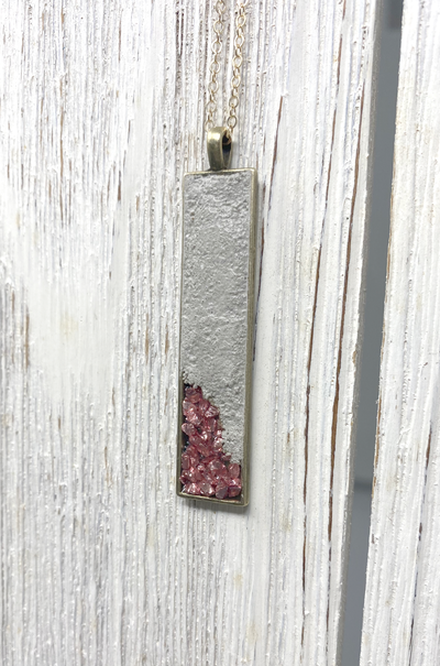 Concrete Gemstone Necklaces - Assortment