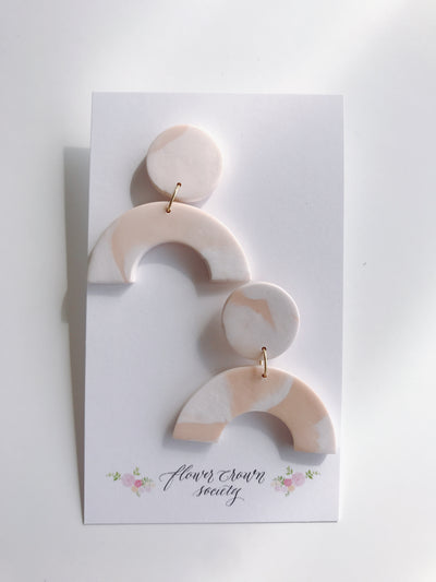 CLEO - Clay Arch Earrings
