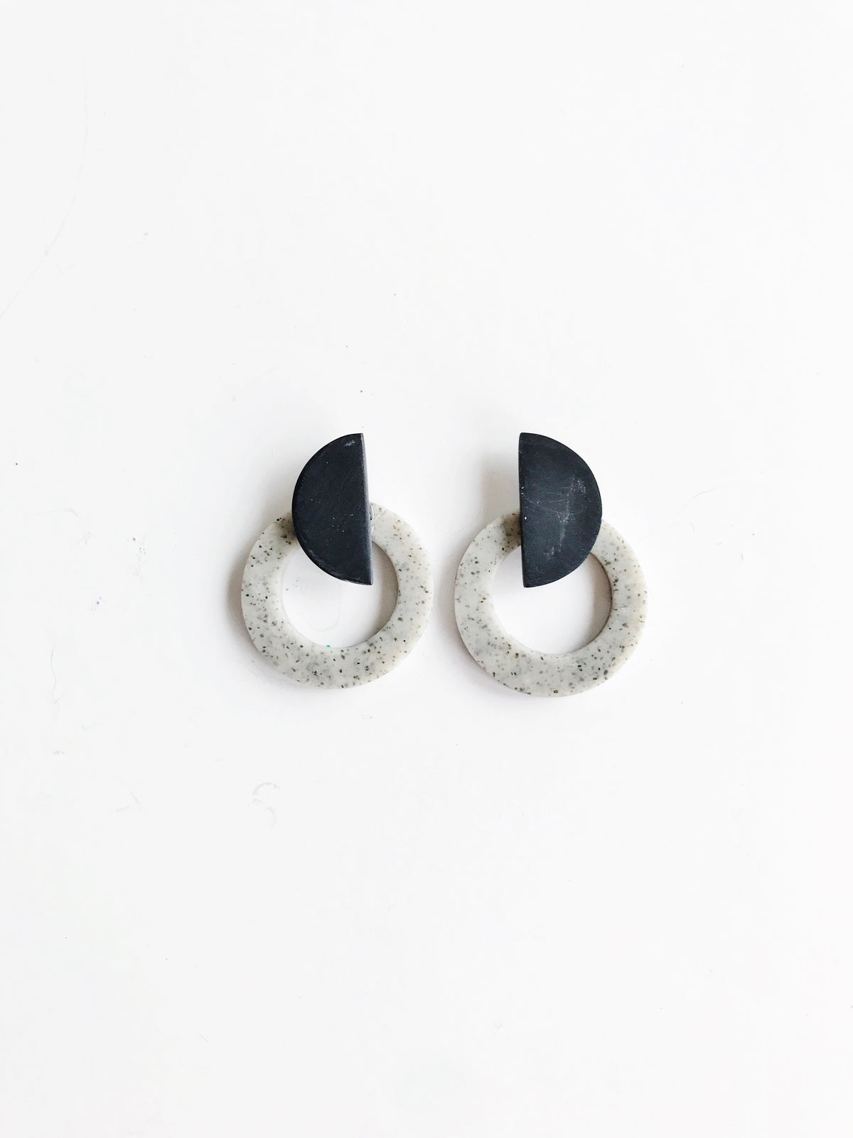 CORINNE (small) - Clay Earrings