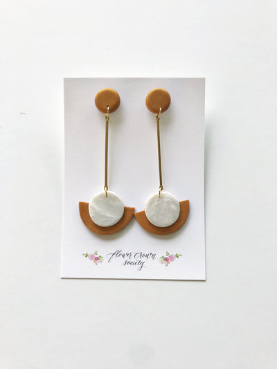 CORALINE DROPS - Clay Earrings