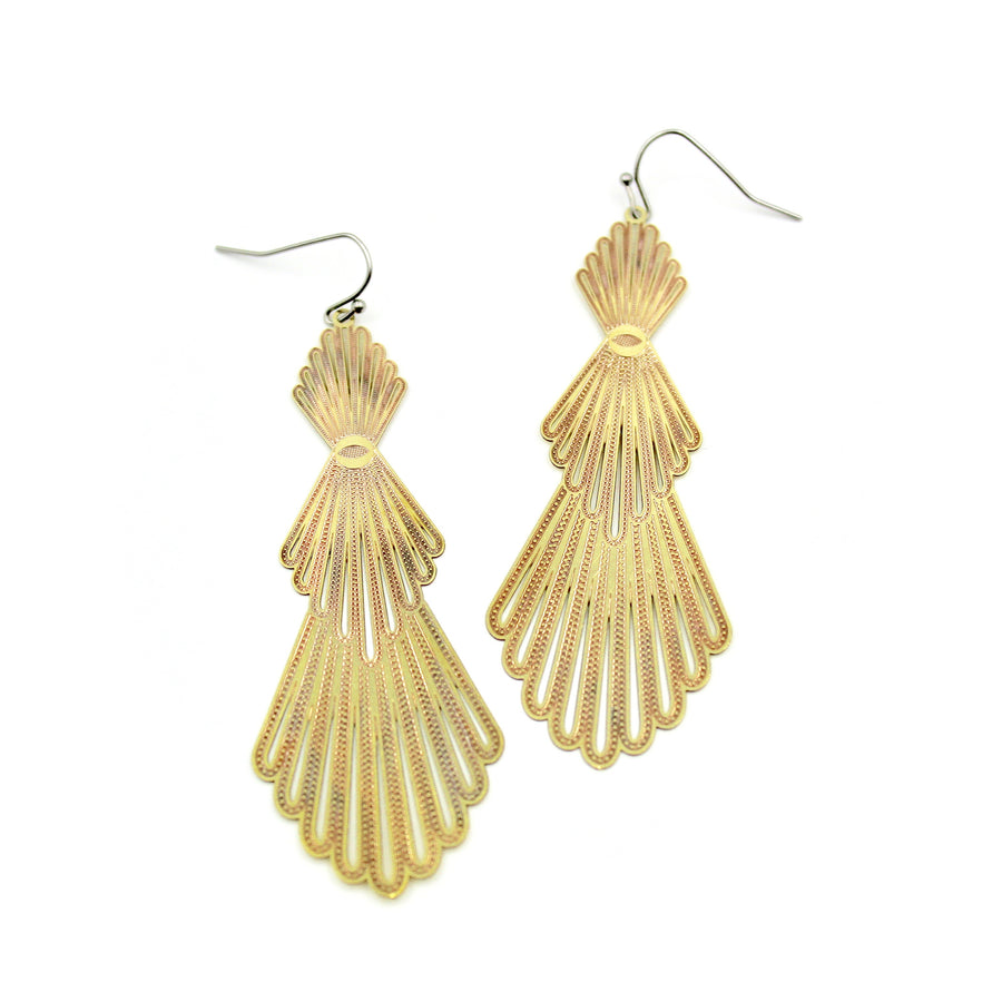 Art Deco Drop Earrings
