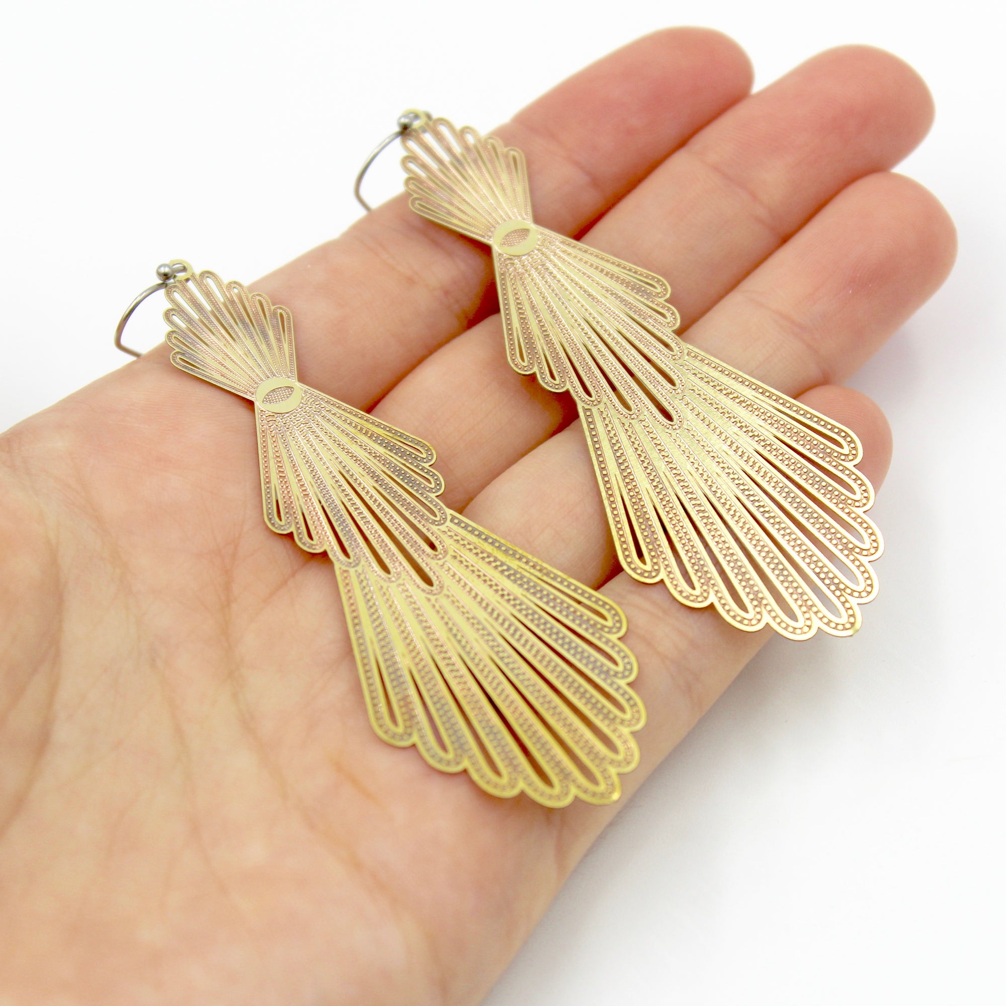 Art Deco Drop Earrings