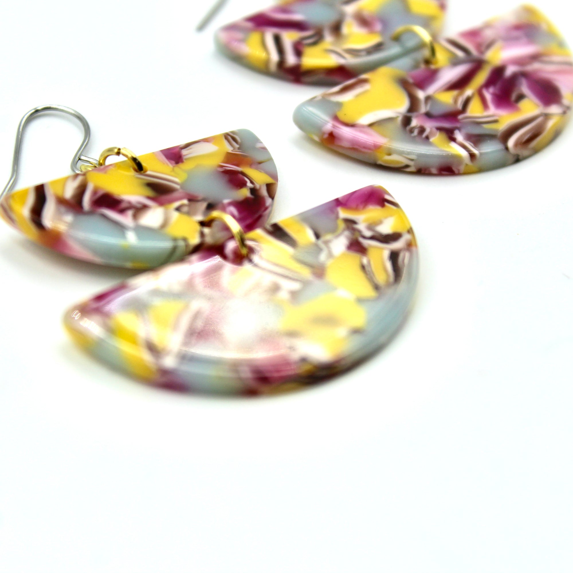 Pastel Spring Drop Earrings