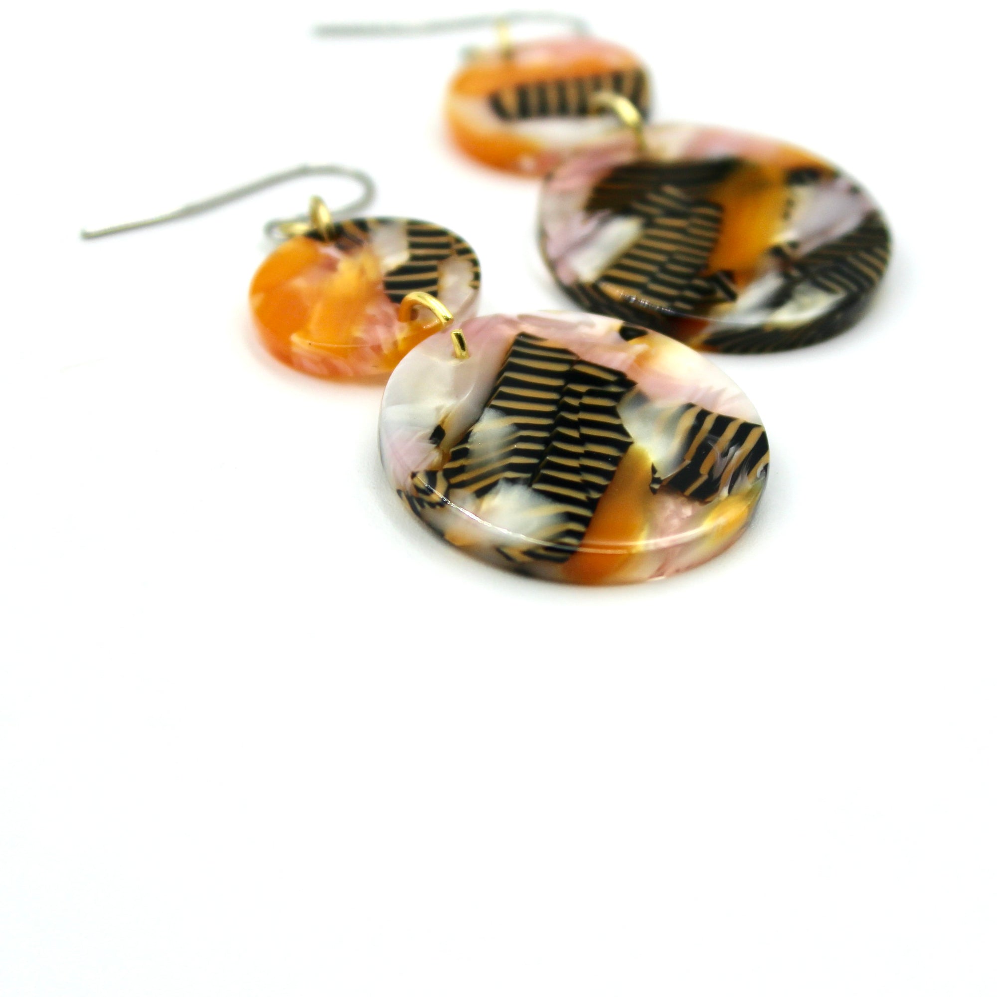 Tiger hot sale stripe earrings