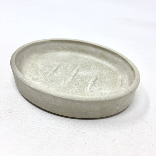 Concrete Round Soap Dish
