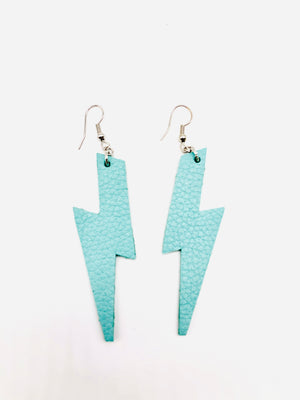 Lightening bolt earrings