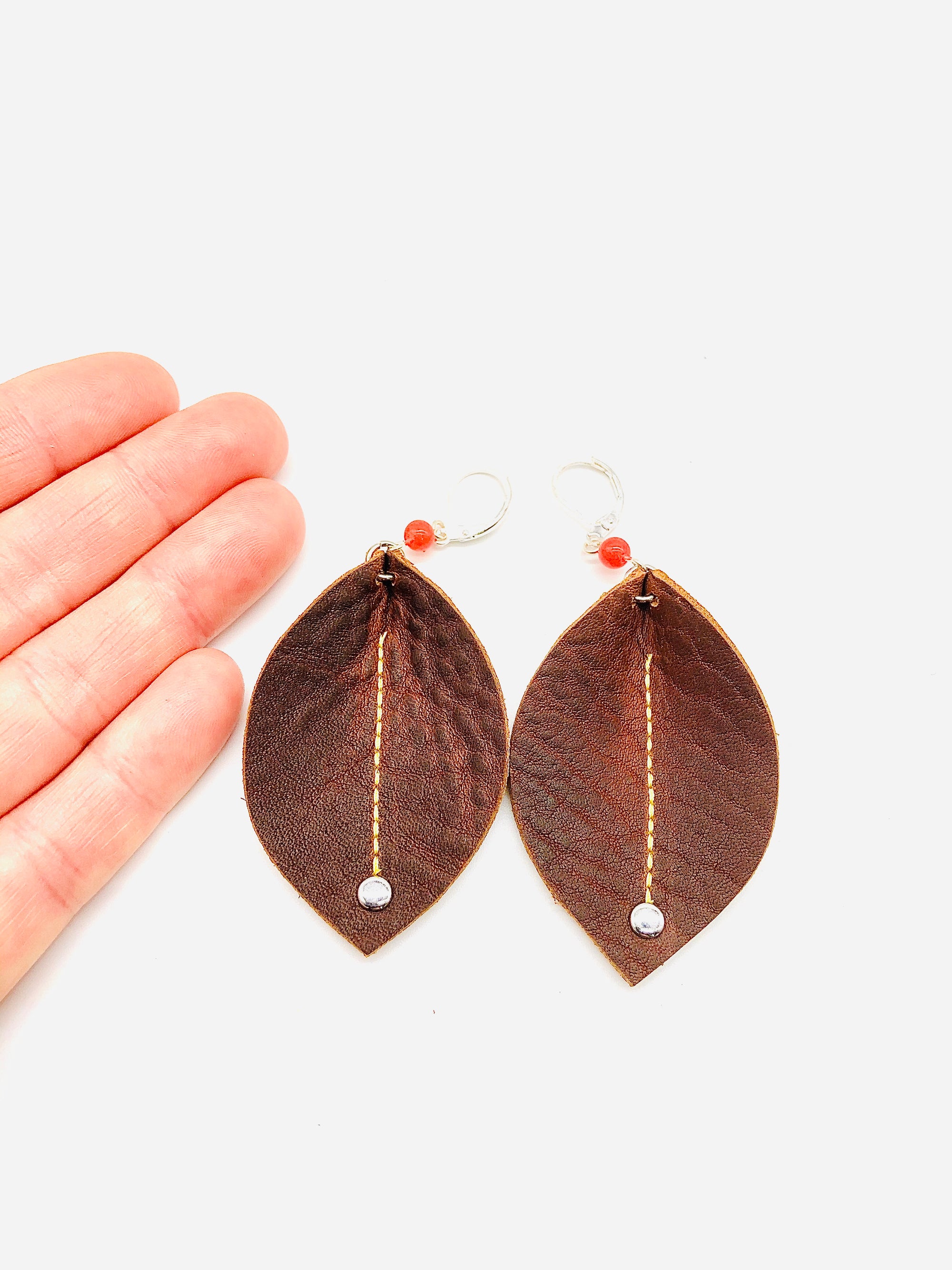 Layla Leaf Earrings