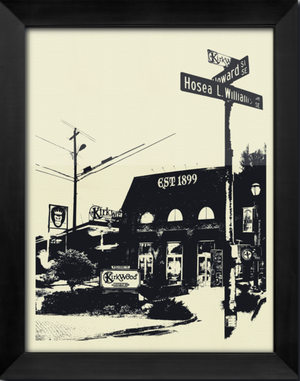 Kirkwood Rep Your Hood 20x25 Screen-Printed Poster