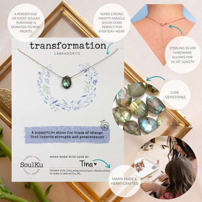 Transformation Luxe Necklace - Labradorite