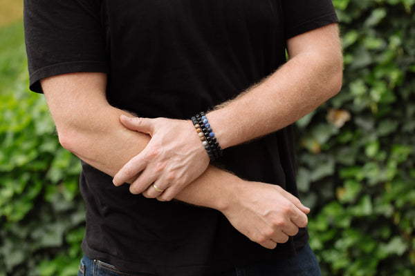 Powerful Tiger's Eye Men's Bracelet