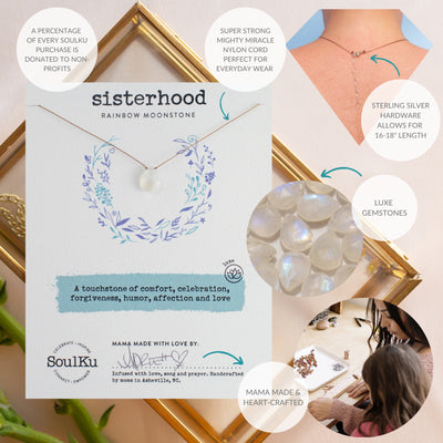 Sisterhood Luxe Necklace - Moonstone