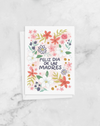 Greeting Card - Mother's Day - Spanish- Feliz Dia de Las Madres