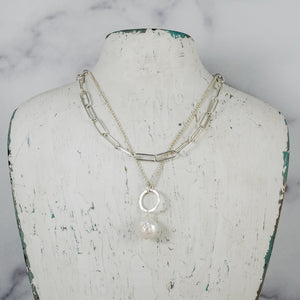 Petite Paperclip Chain - sterling silver