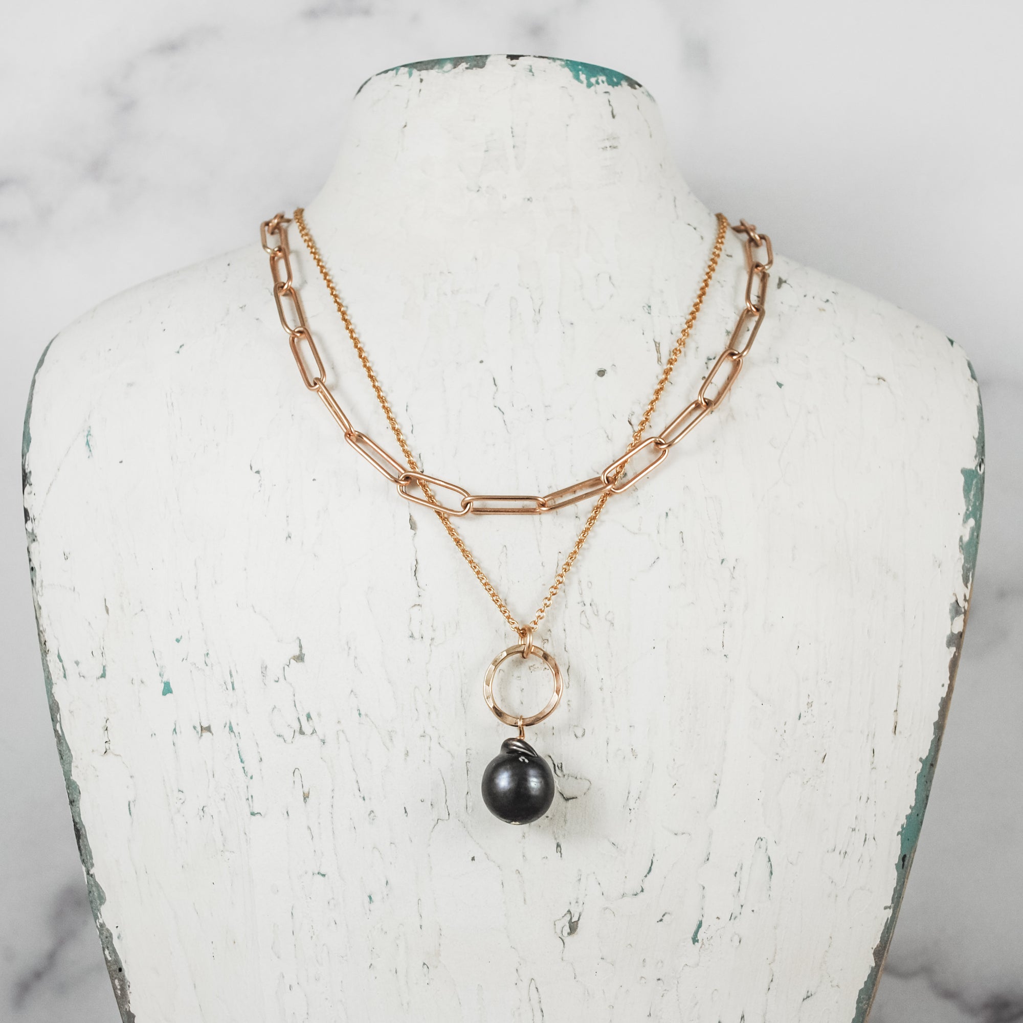 Petite Paperclip Chain - gold-filled