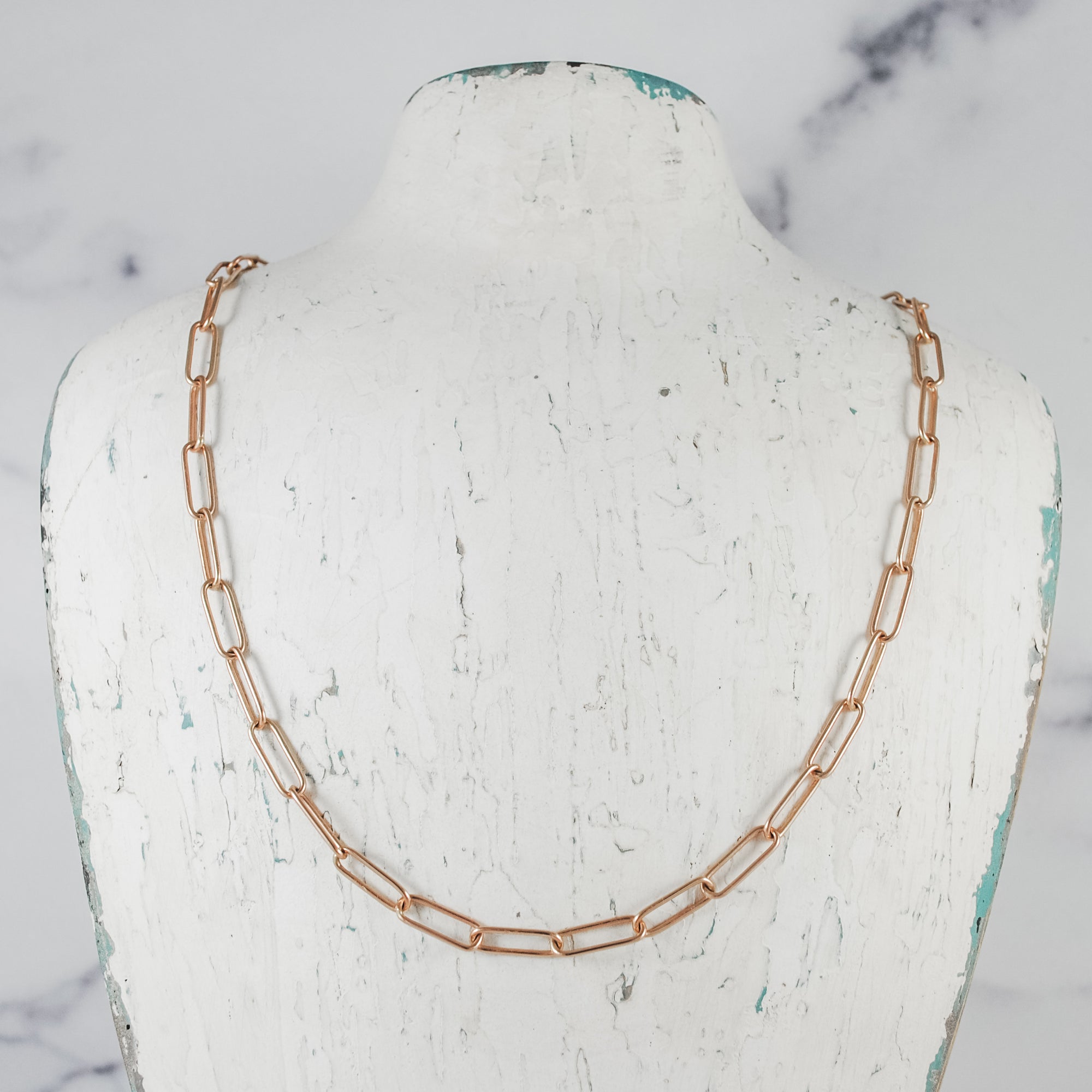 Petite Paperclip Chain - gold-filled