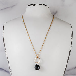 Baroque Pearl Pendant - gold filled