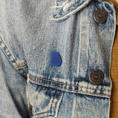 Blue Georgia Pin