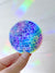 Sticker- Disco Ball Holgraphic - Peach or Plum