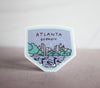 Sticker- Atlanta Piedmont Park - Peach or Plum