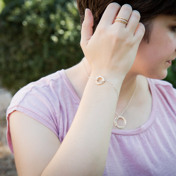 Stacking Ring Set - mixed metals