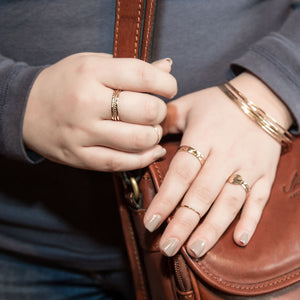 Stacking Ring Set - gold-filled