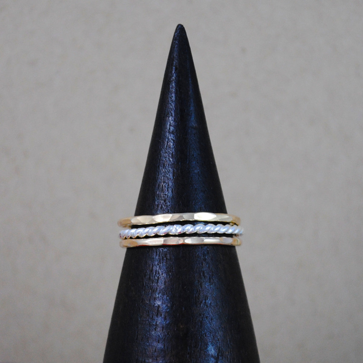 Stacking Ring Set - mixed metals