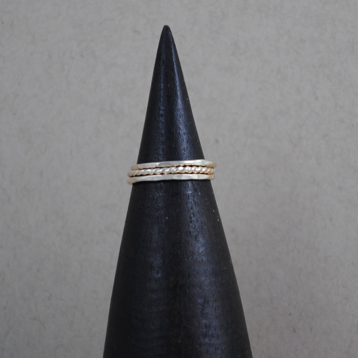 Mini Stacking Rings - gold-filled.