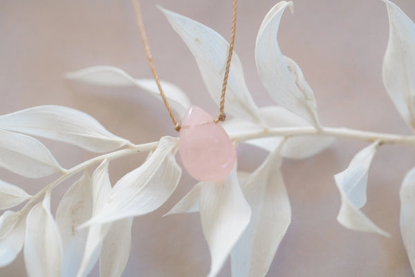 Love Rose Quartz Necklace