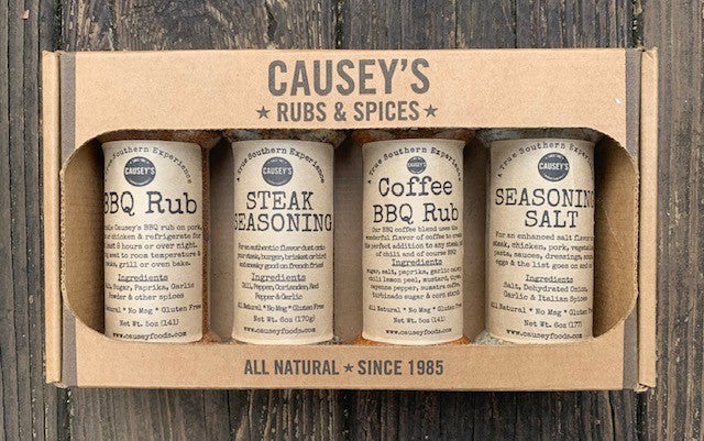 CAUSEY FOODS: SEASONING SALT BLEND TO KICK UP THE FLAVOR