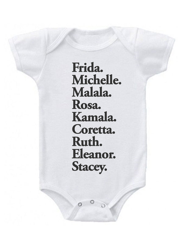 STRONG WOMEN Baby Onesie