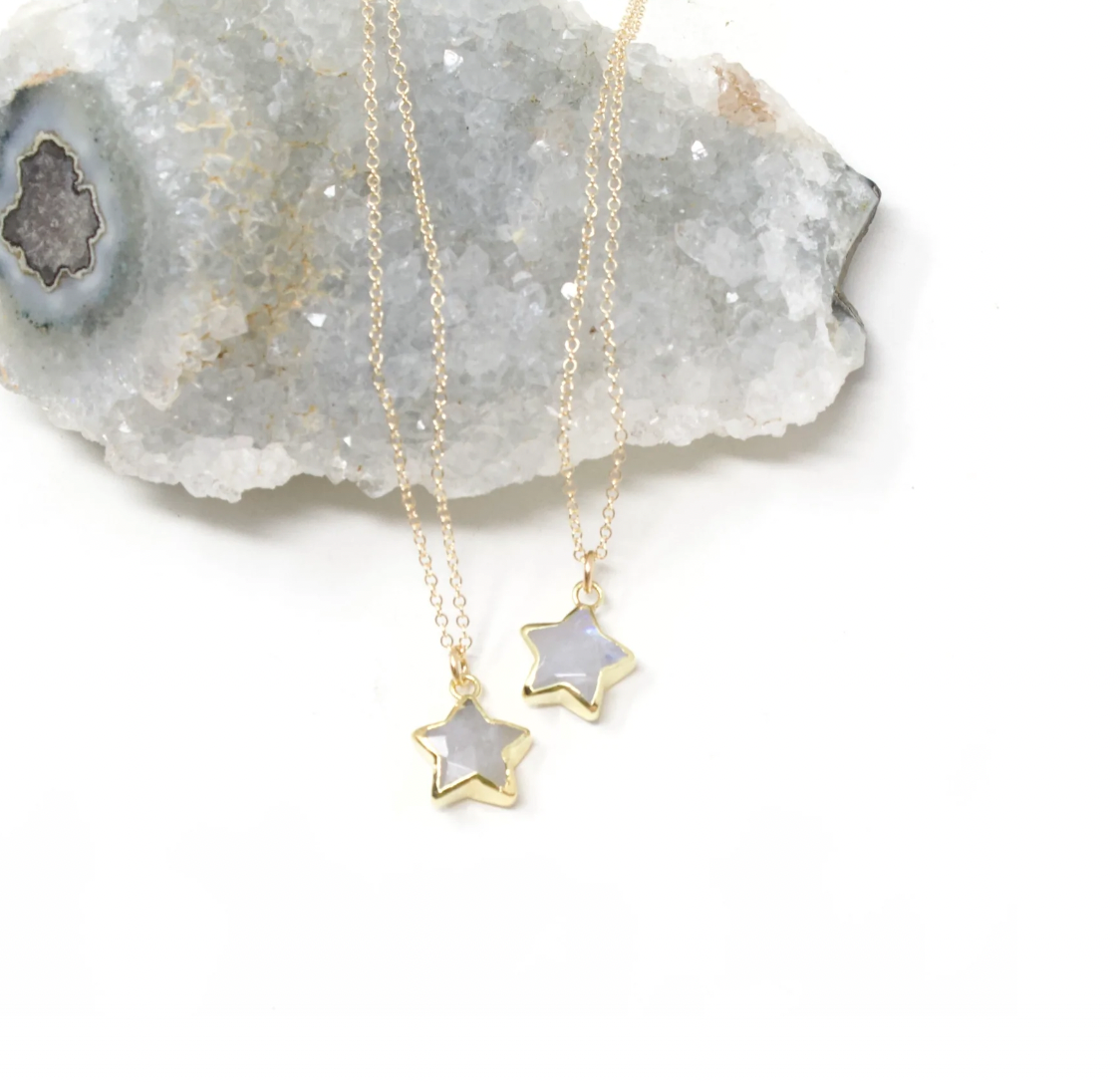 Star Necklace - Gemstone