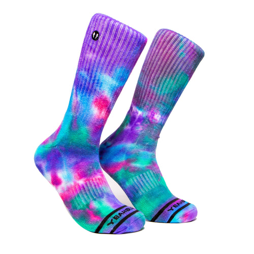 Pride Tie Dye Logo Socks