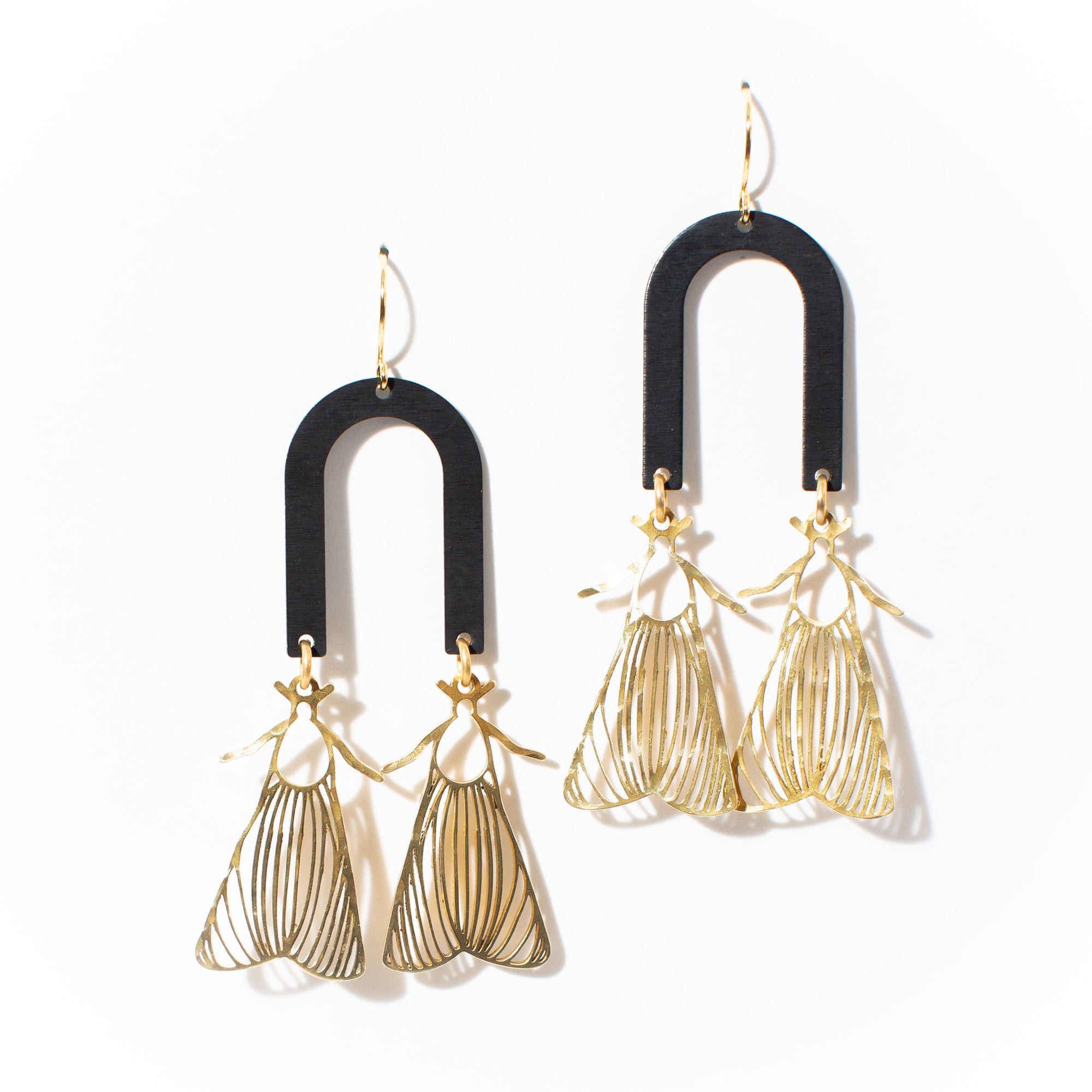 Dancing Moths Earrings