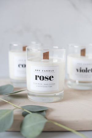 Candle-Making 102 :: Botanical Wood Wick Candles