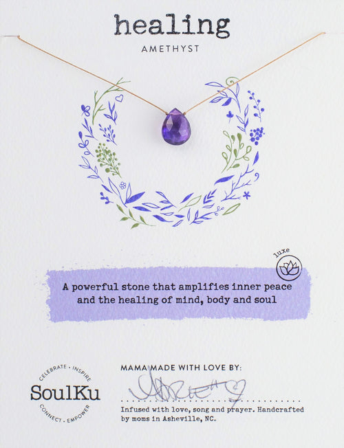 Healing - Amethyst Luxe Necklace