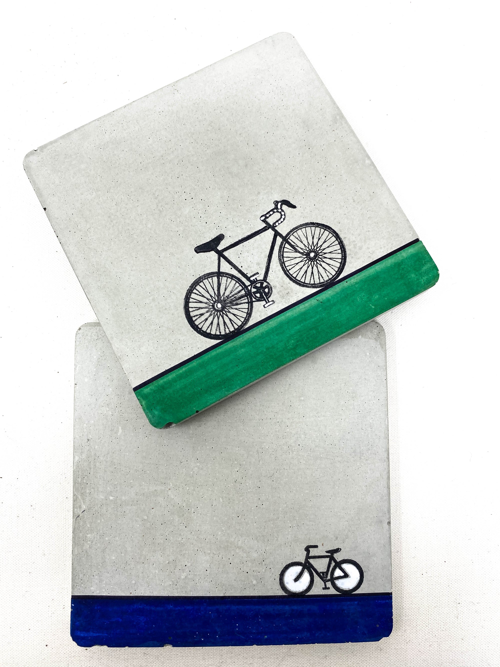 Bike Concrete Coasters