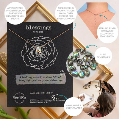Blessings Luxe Necklace - Abalone