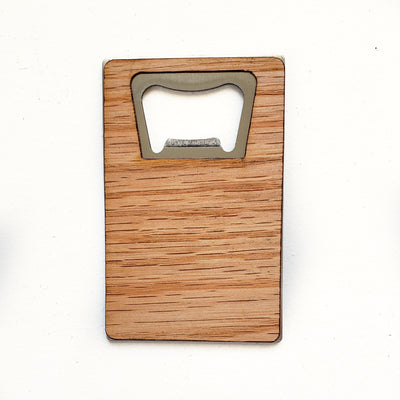 Card Size Bottle Opener - Pop open the good shit