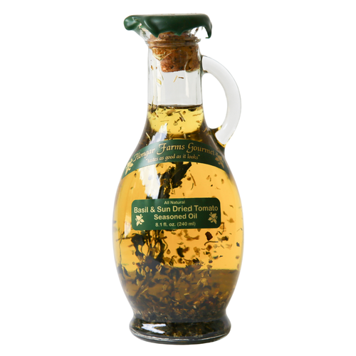 Olive Oil - Basil & Sun Dried Tomato (Cruet) 250 ml