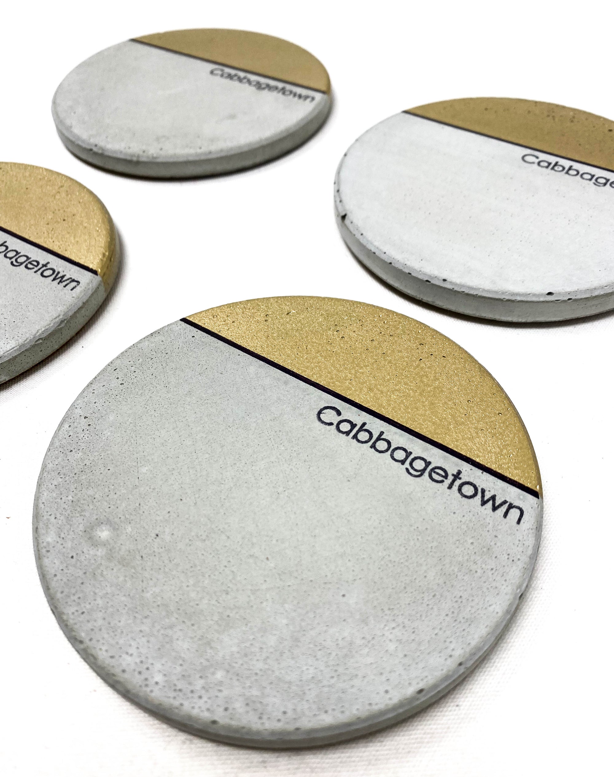 ATL Neighborhood Concrete Coasters