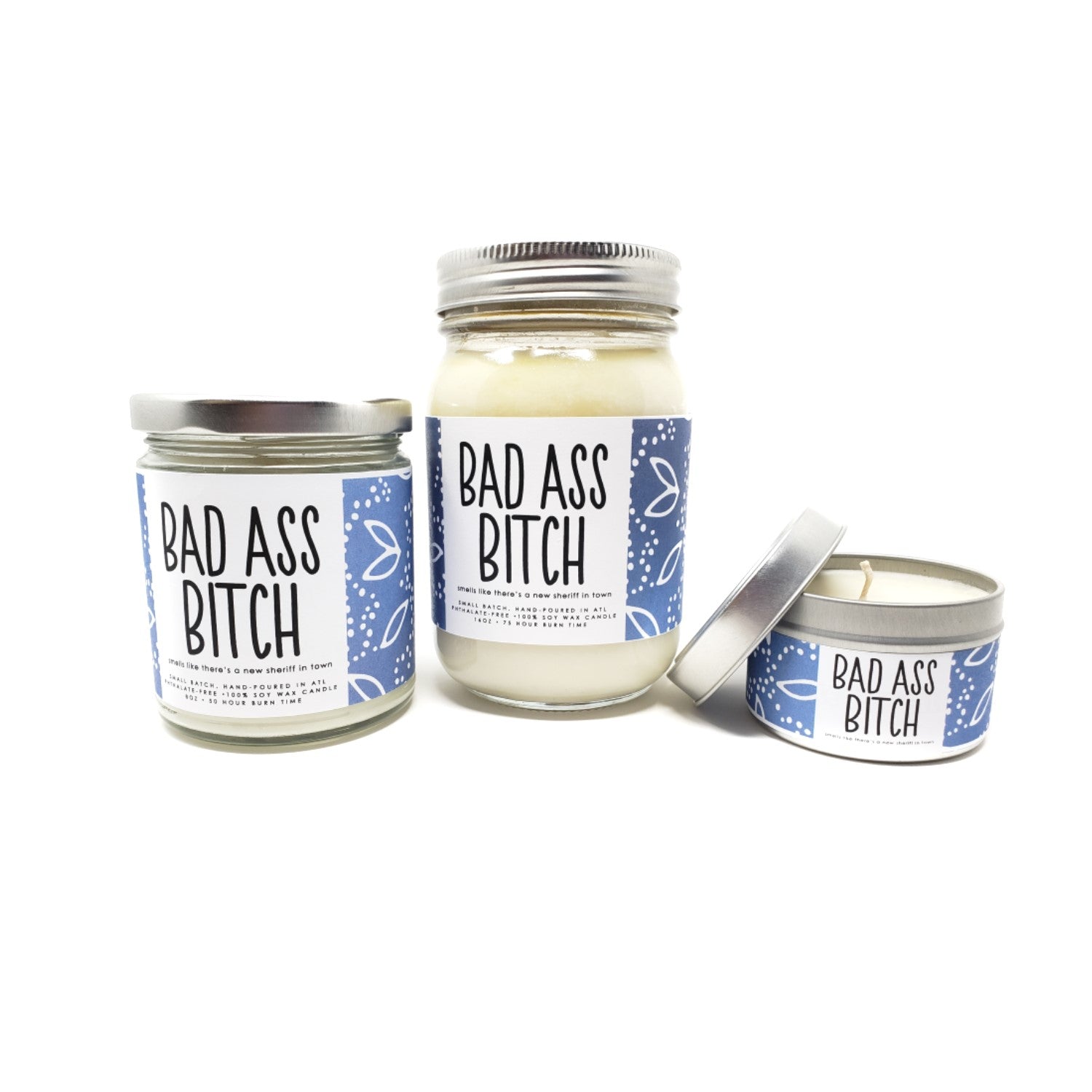 Badass Bitch candle - 4oz