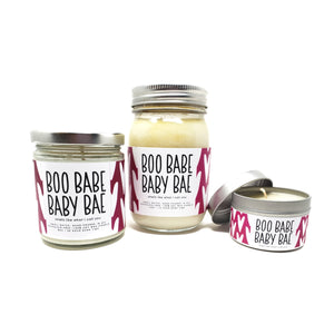 Boo Babe Baby Bae Candle - 4oz