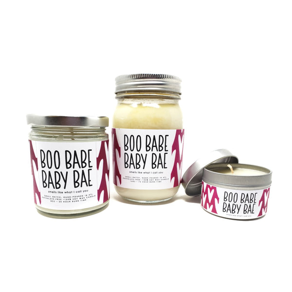 Boo Babe Baby Bae Candle - 4oz