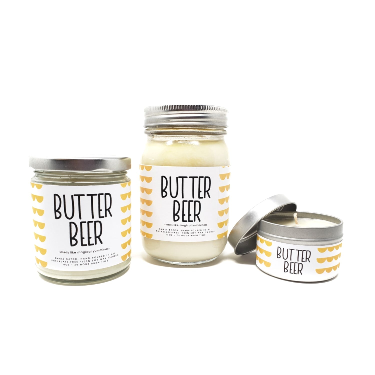 Butter Beer Candle - 8oz