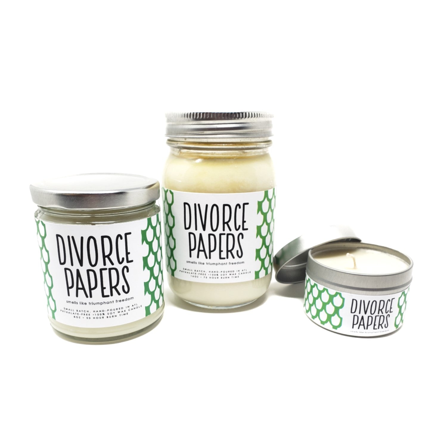 Divorce Papers Candle - 8oz