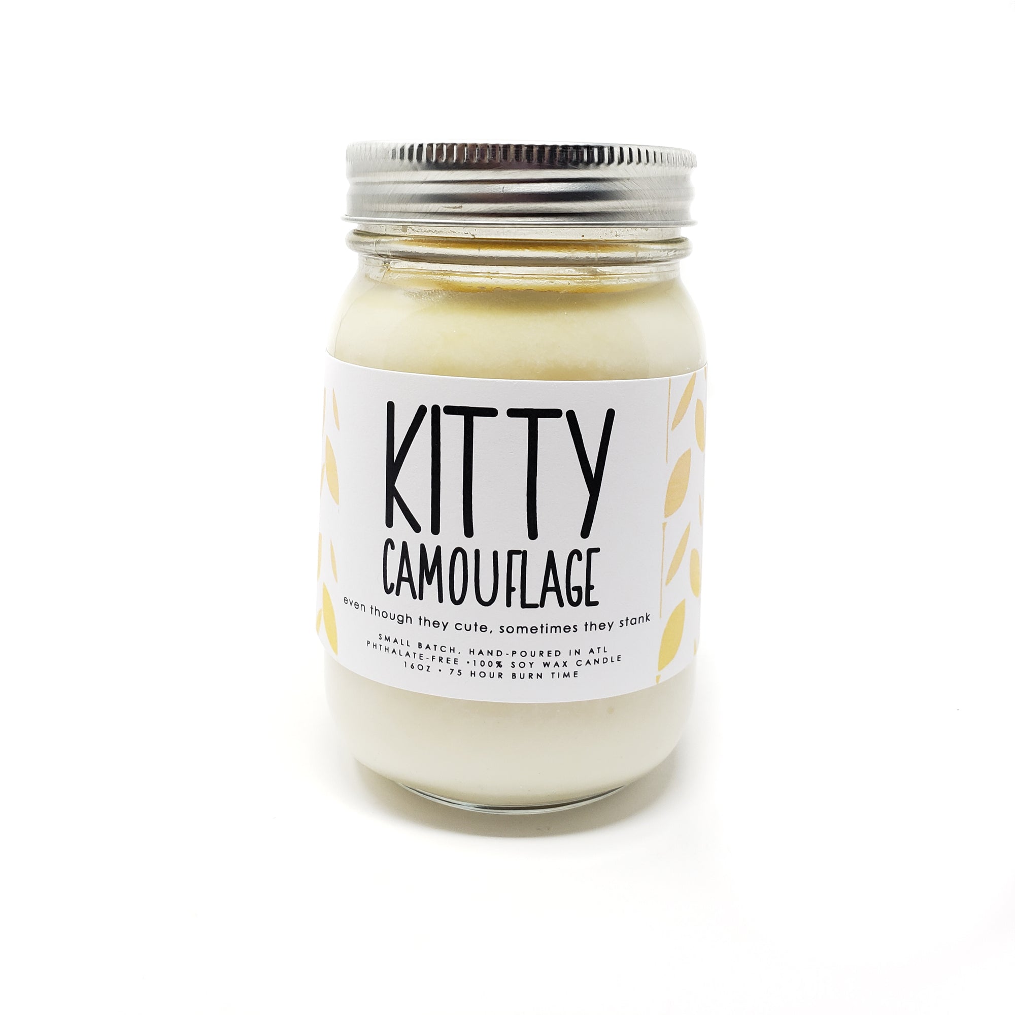 Kitty Camouflage Candle - 8oz