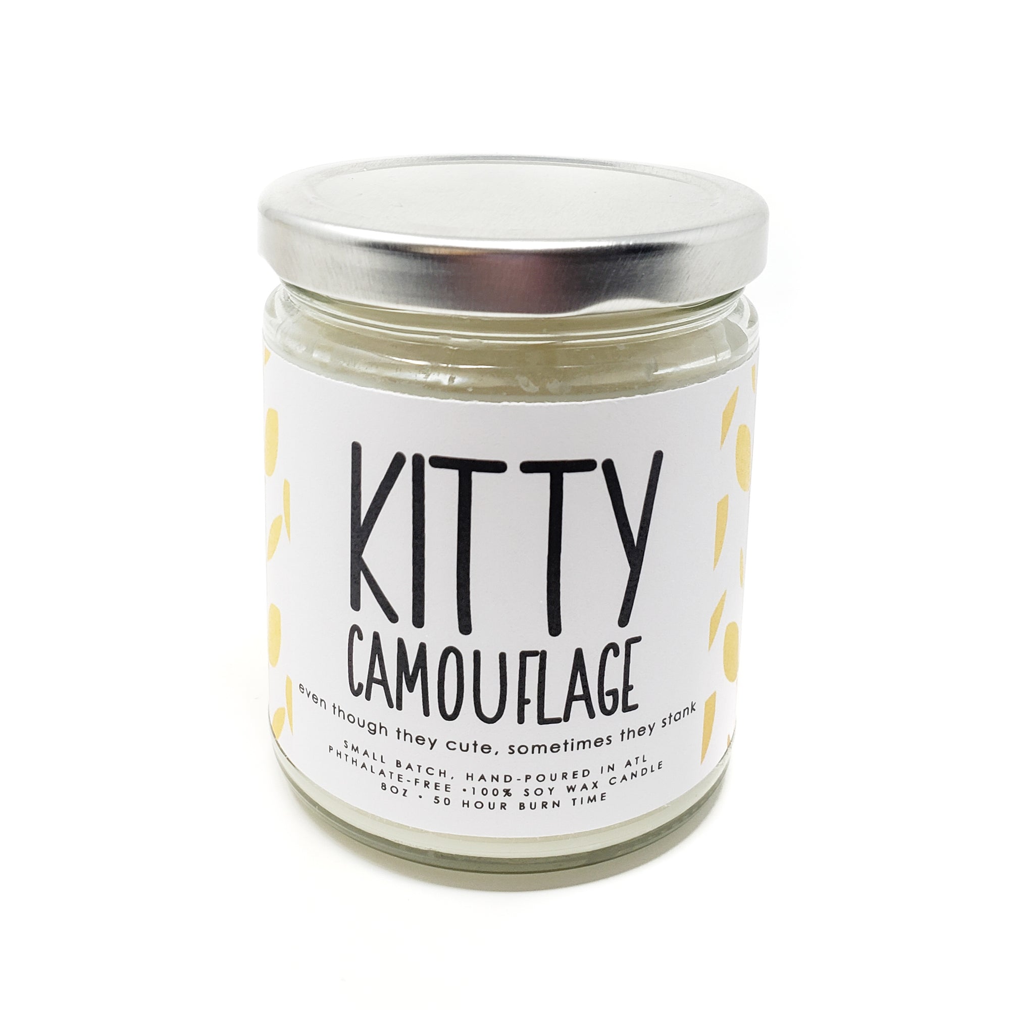 Kitty Camouflage Candle - 8oz