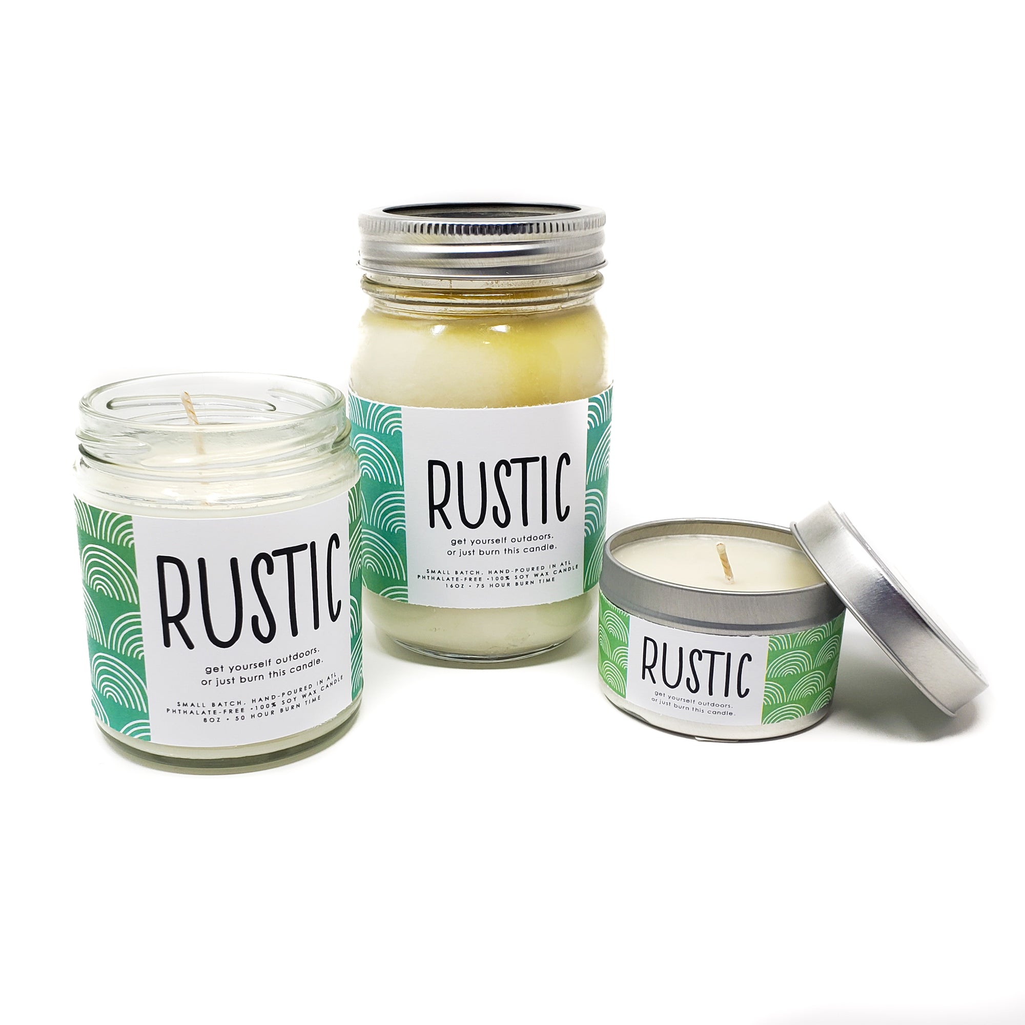 Rustic Candle - 8oz