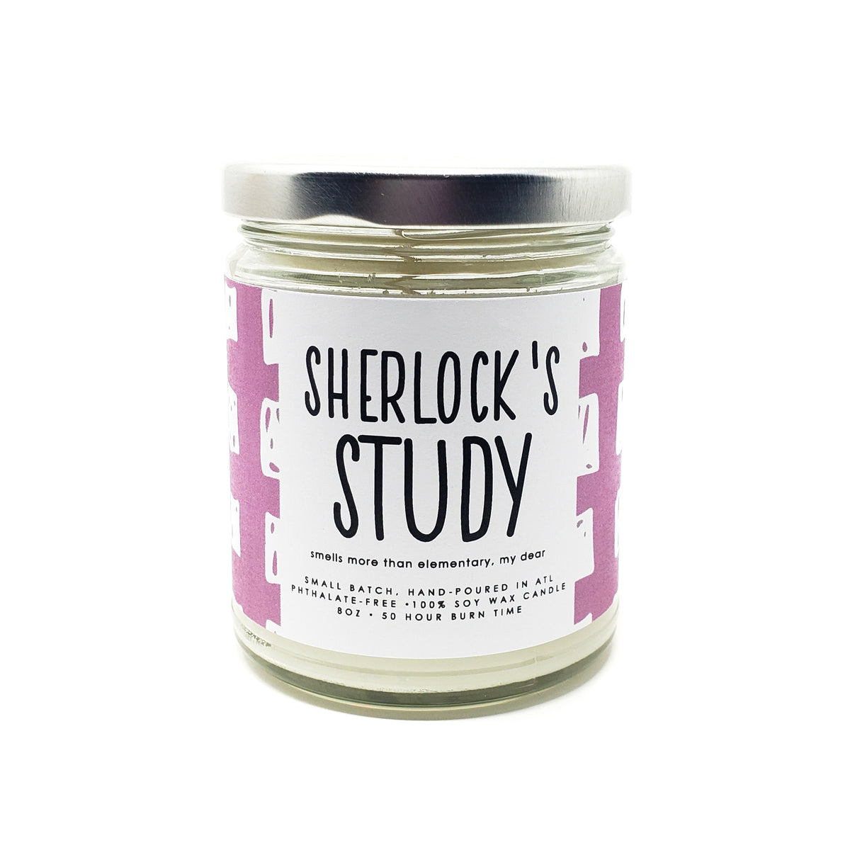 Sherlock's Study Candle - 4oz